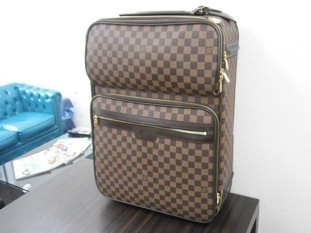 LVルイヴィトンのバッグダミエペガス55キャリーバッグを買取...
