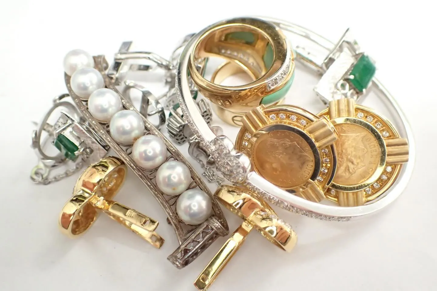 貴金属ジュエリー宝石金プラチナ金貨コインK18K24Pt90...