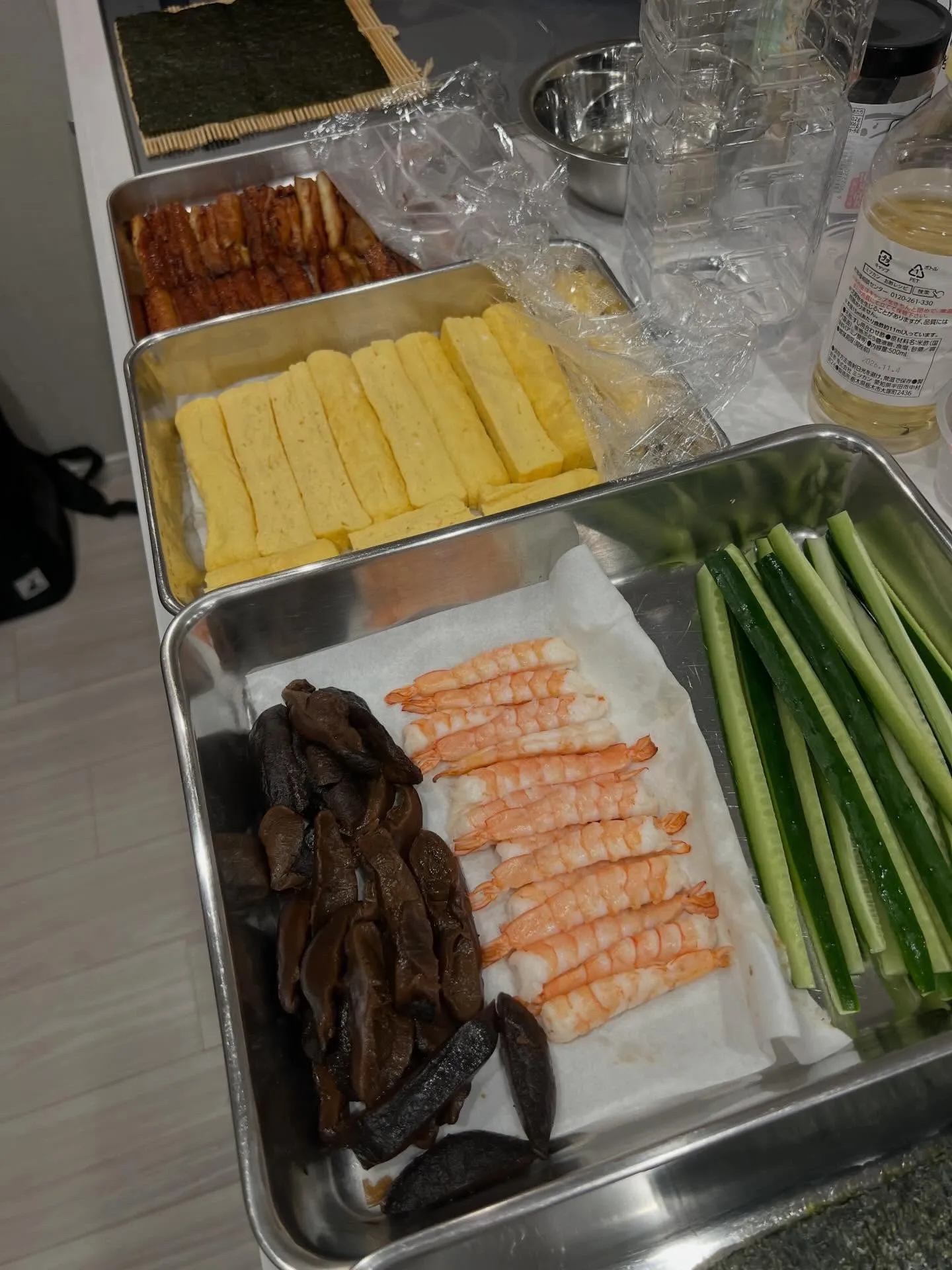 節分だったので巻き寿司を作ってみました