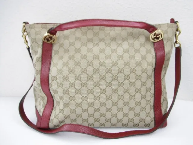 GUCCIグッチのバッグGGキャンバス323675ショルダー...