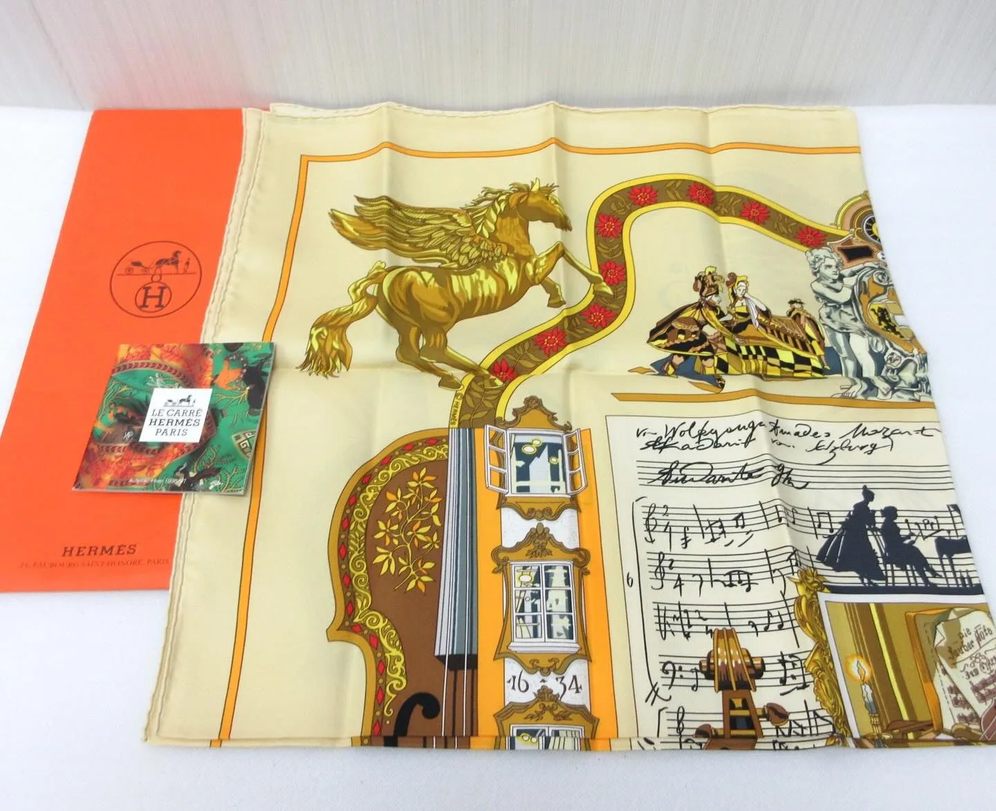 HERMESエルメスの小物カレスカーフを買取させていただきま...