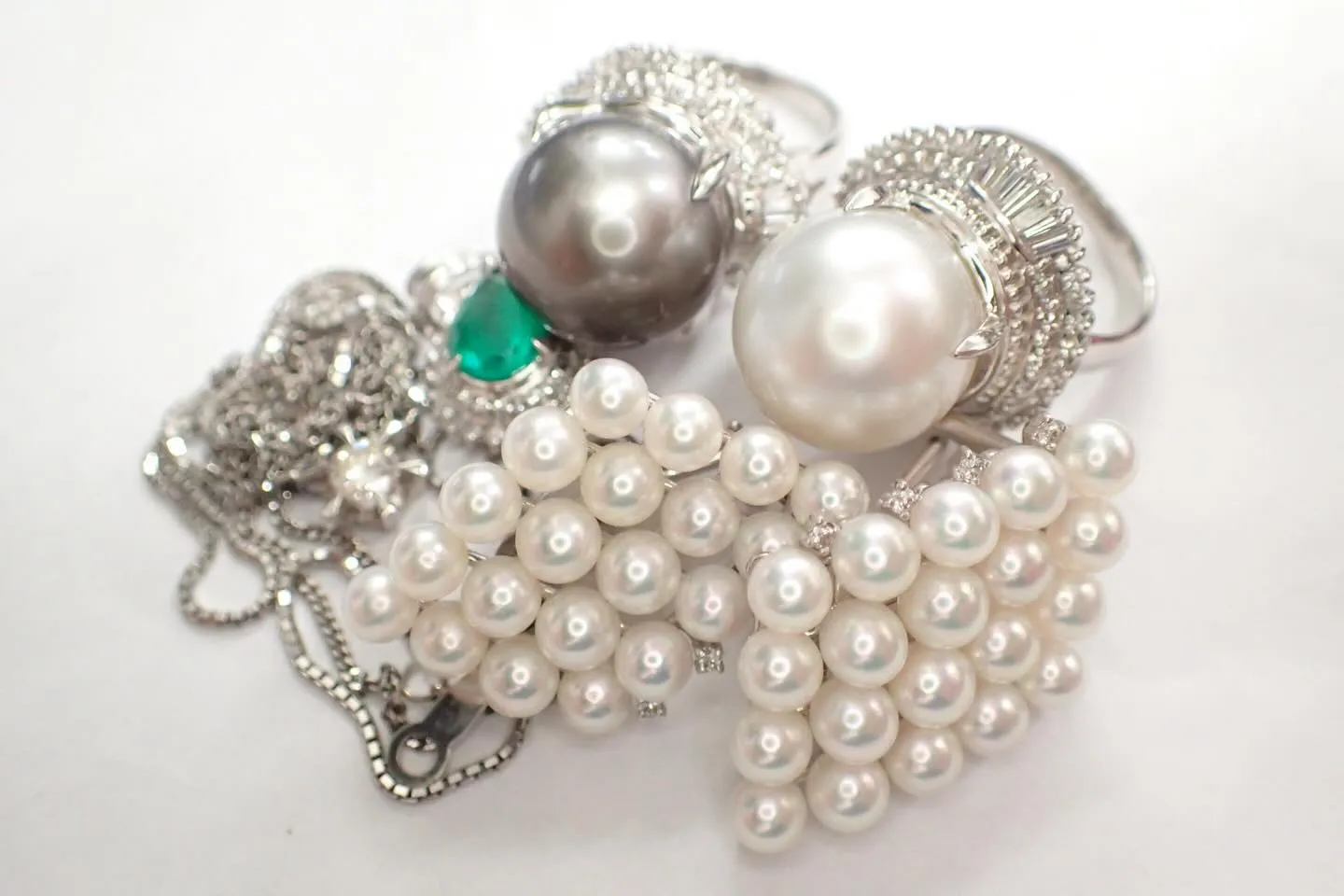 貴金属ジュエリー宝石金プラチナダイヤ真珠パールエメラルドPt...