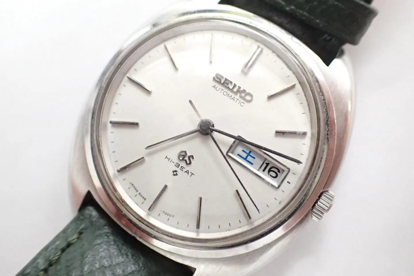 SEIKOセイコーの時計グランドセイコーハイビート5646-...
